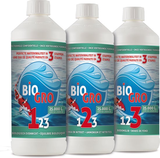 Biogro123 Bacteriën voor uw vijver