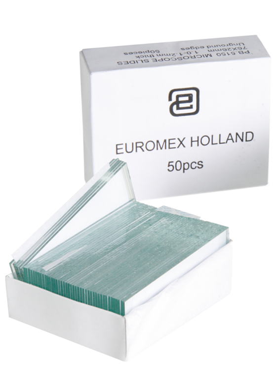 Objectglaasjes voor de microscoop