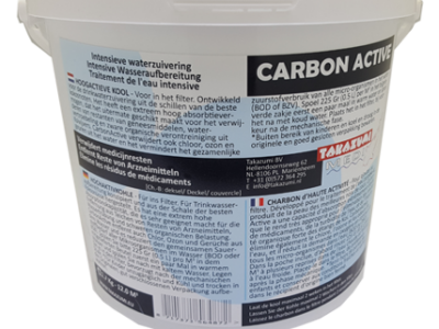 Takazumi Carbon Active 1.125 KG voor 5 m3
