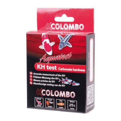 Colombo KH-test druppeltest voor de carbonaathardheid van vijverwater