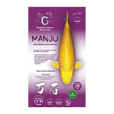 Zak KiGen Manju premium koivoer 6 mm, eiwitarm voer voor koud water