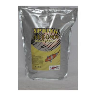 Zak KoiCare Spring Autumn 2,5 kg overgangsvoer voor koi in voor- en najaar