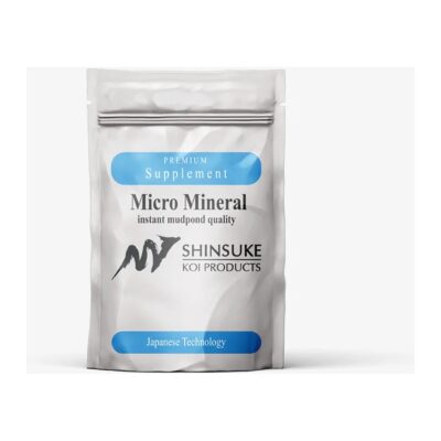 Pot Shinsuke Micro Mineral 1 kg met 40 mineralen en enzymen voor de vijver