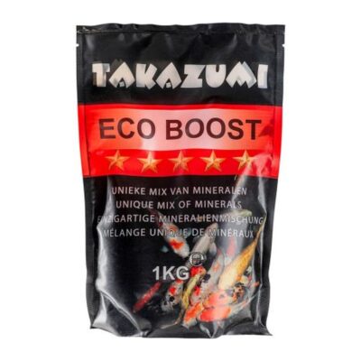 Emmer Takazumi Ecoboost 1 kg mineralen tegen draadalg in de vijver