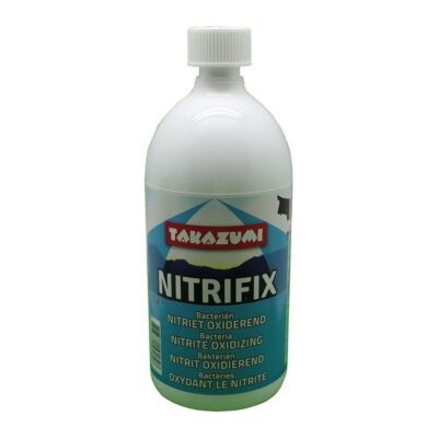 Fles Takazumi Nitrifix 1 liter vloeibare filterbacteriën voor de vijver