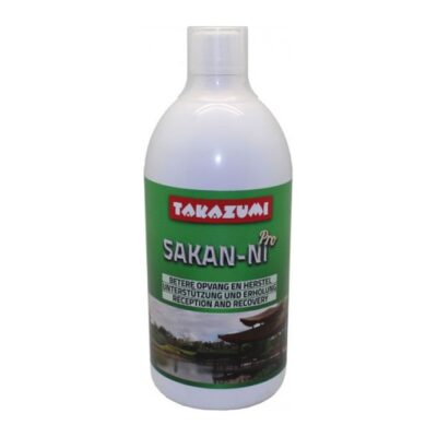 Fles Takazumi Sakan-Ni Pro 1 liter voor slijmhuid en herstel bij koi