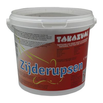Zak Takazumi Zijderupsen 750 gram gedroogde zijderupsen voor koi