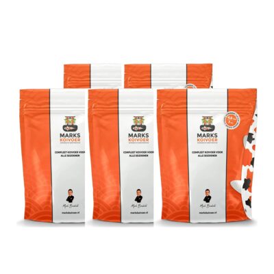 Vijf zakken Marks Koivoer Multi Season van 3 kg als voordeelpakket